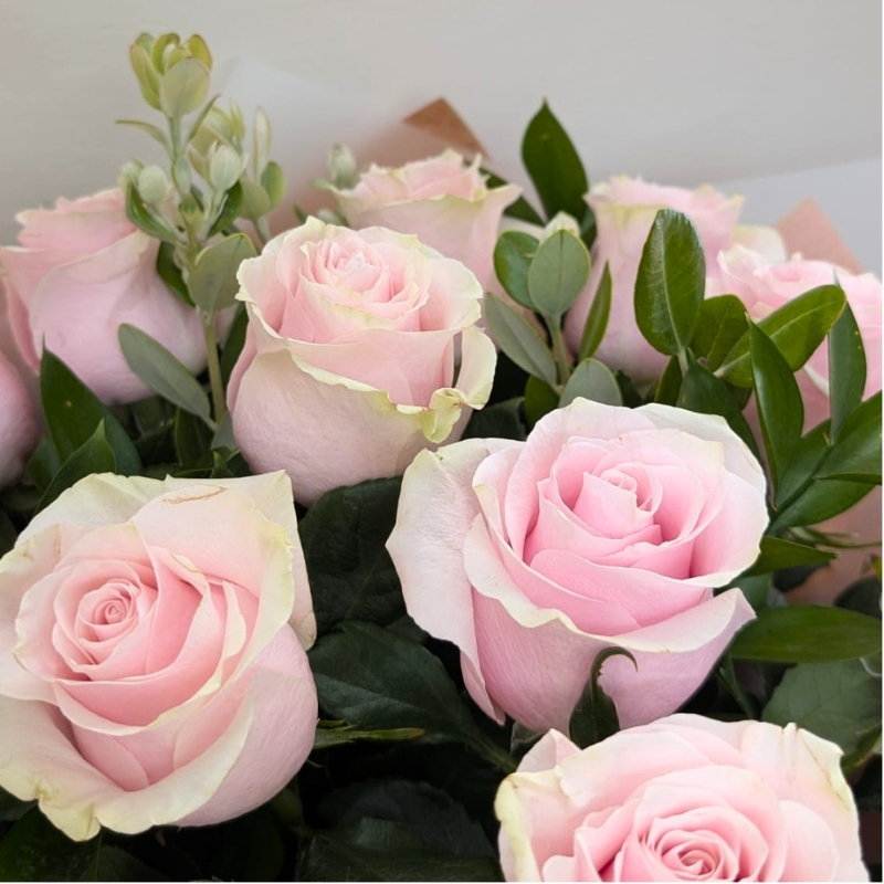 Simply roses bouquet with premium fresh roses hand-tied by a florist in West Malling