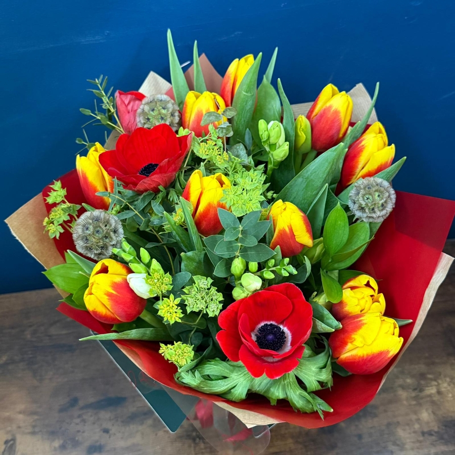 Scented Spring Hand Tied Bouquet