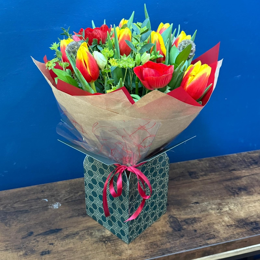 Scented Spring Hand Tied Bouquet