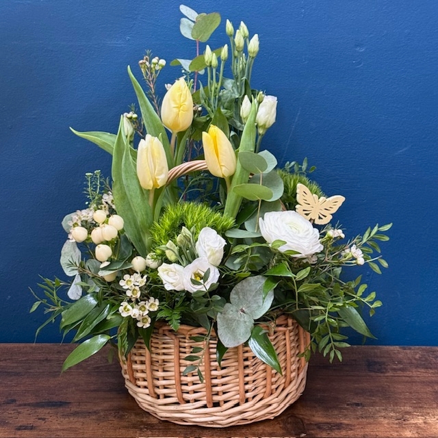 Spring Flower Basket