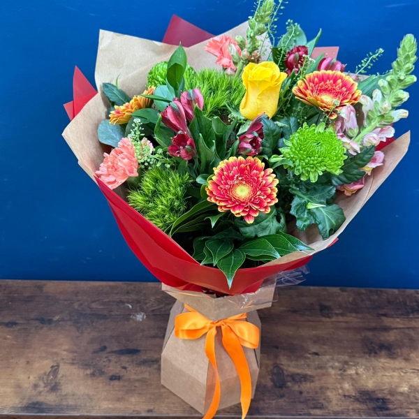 Bright Spring Hand Tied Bouquet