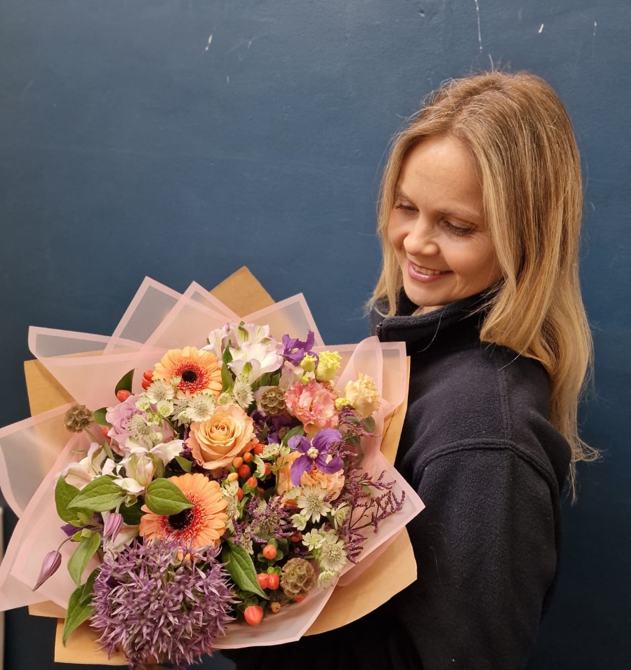 Leldie’s florist choice bouquet created for just because gifting