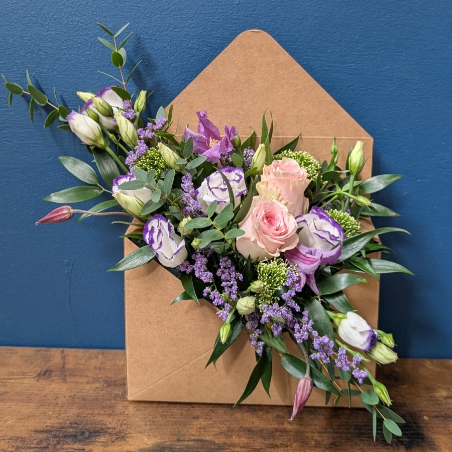 Spring Pastel Envelope Arrangement