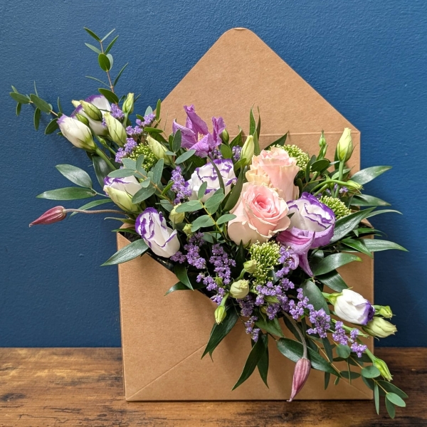 Spring Pastel Envelope Arrangement