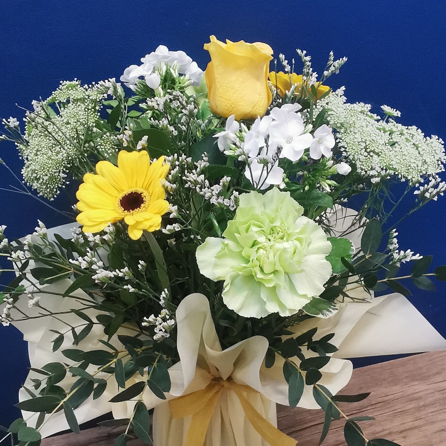 Lemon Vase Arrangement