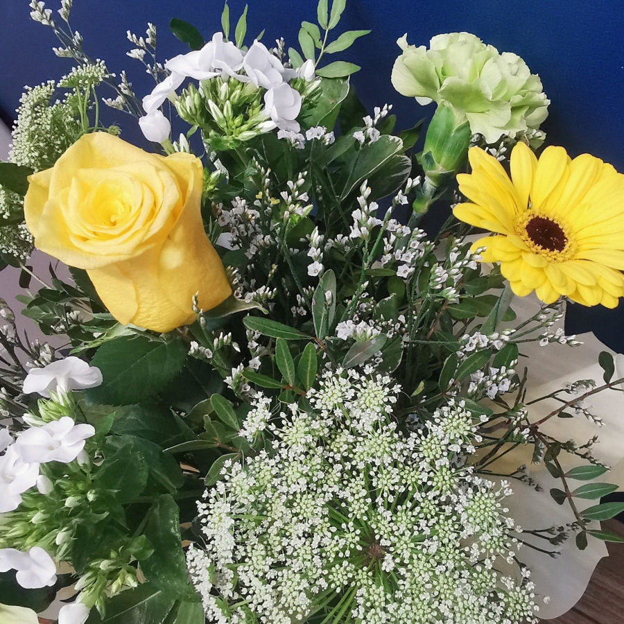 Lemon Vase Arrangement