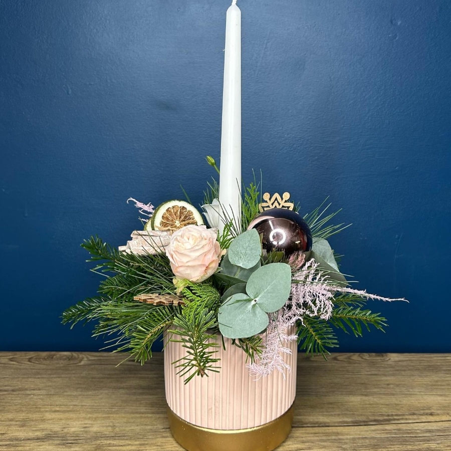 Nutcracker Candle Arrangement