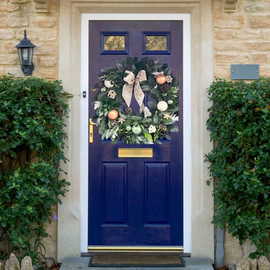 Sleigh Ride Door Wreath