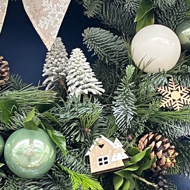 Sleigh Ride Door Wreath