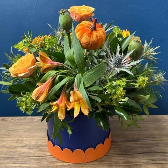 Autumn Sunshine Hat Box