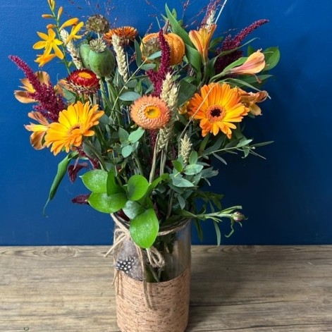 Autumn Vase Arrangement