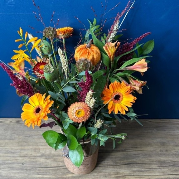 Autumn Vase Arrangement