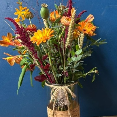 Autumn Vase Arrangement