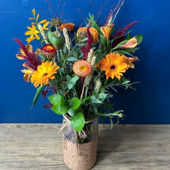 Autumn Vase Arrangement