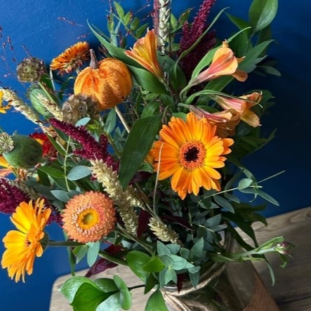 Autumn Vase Arrangement