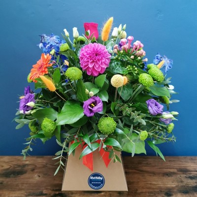 Indian Summer Box Arrangement