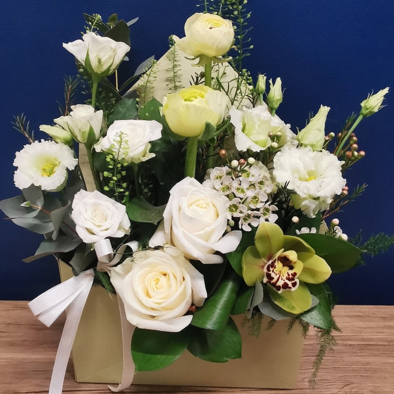 Elegant Whites Envelope