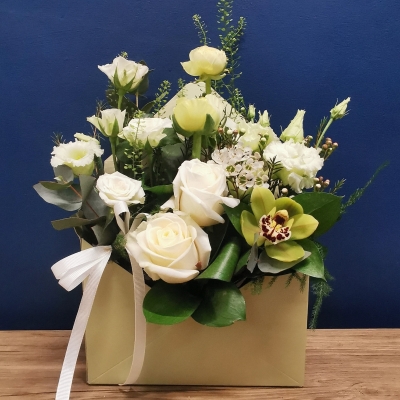 Elegant Whites Envelope