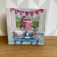 Cake all Around Card