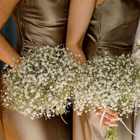 Bridesmaids Gypsophilla Bouquet (Classic)