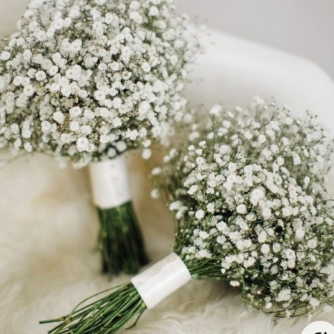 Bridesmaids Gypsophilla Bouquet (Classic)