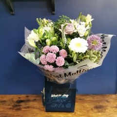 Pastels Hand Tie Bouquet