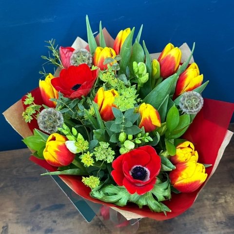 Scented Spring Hand Tied Bouquet