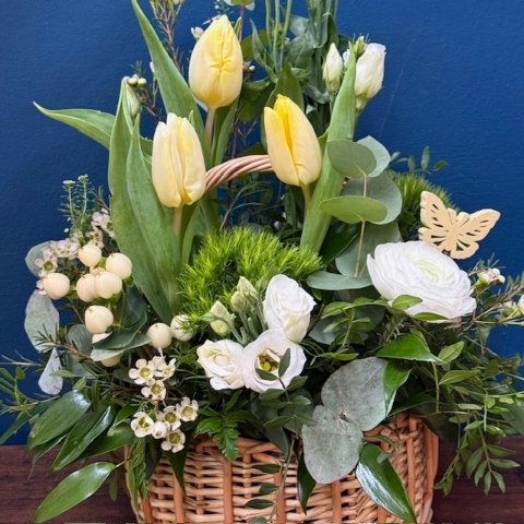 Spring Flower Basket