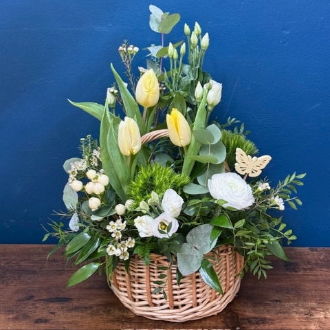 Spring Flower Basket