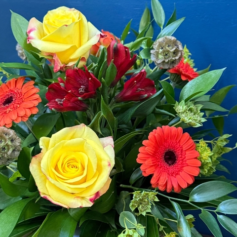 Bright Spring Box Arrangment