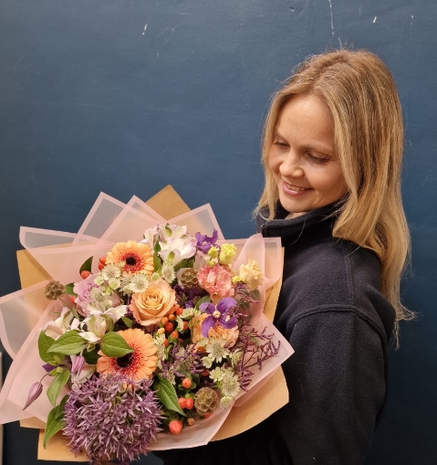 Leldie’s florist choice bouquet created for just because gifting