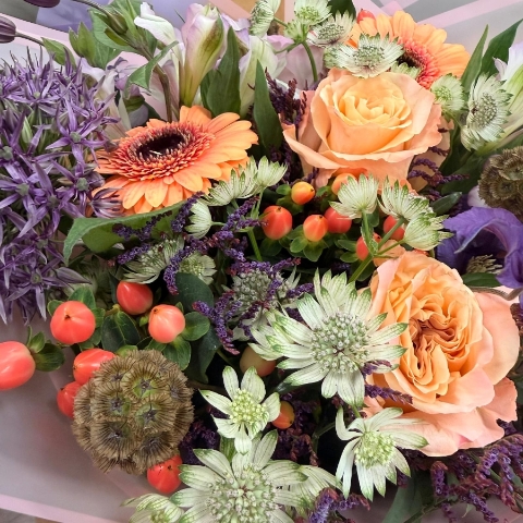 Leldie’s florist choice bouquet created for just because gifting