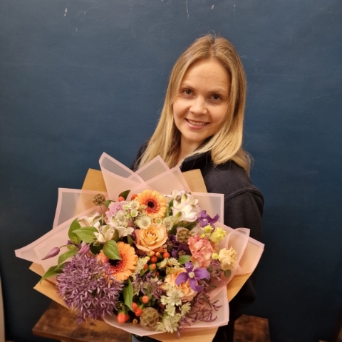 Leldie’s florist choice bouquet created for just because gifting