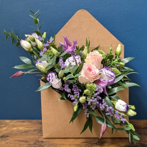 Spring Pastel Envelope Arrangement