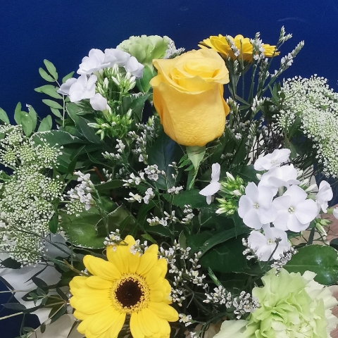 Lemon Vase Arrangement