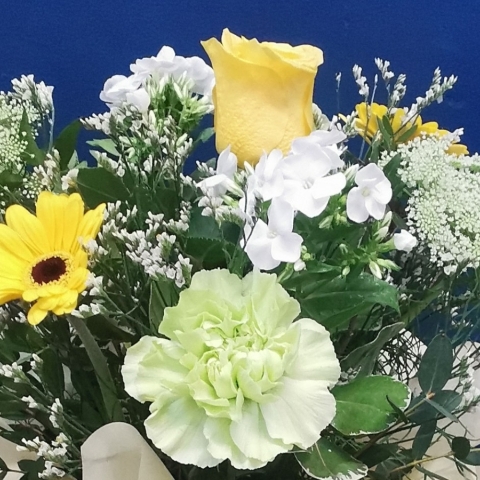 Lemon Vase Arrangement