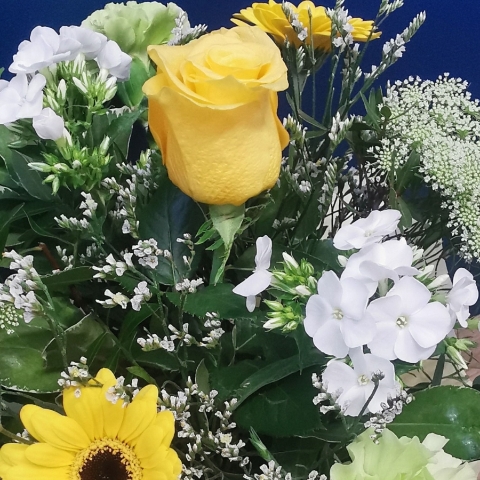 Lemon Vase Arrangement