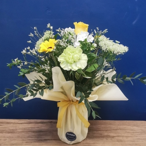 Lemon Vase Arrangement