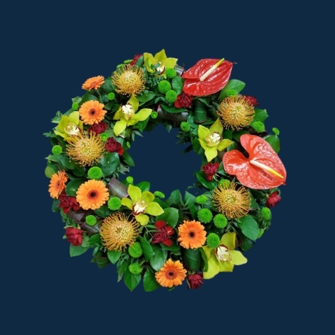 Tropical Wreath