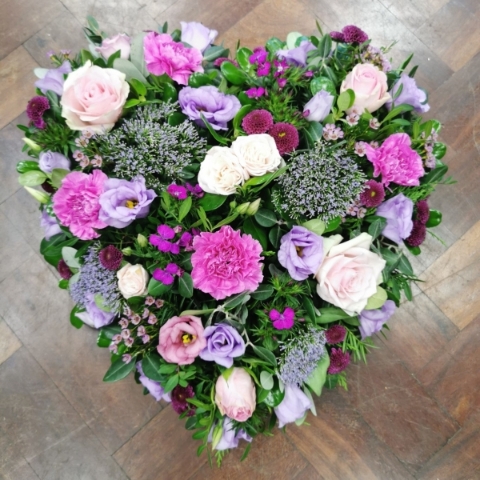 Pink & Purple Heart