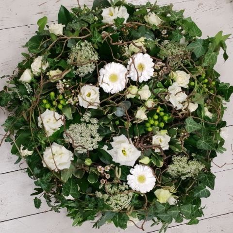 Natural White Posy