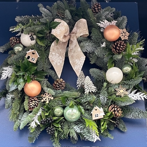 Sleigh Ride Door Wreath