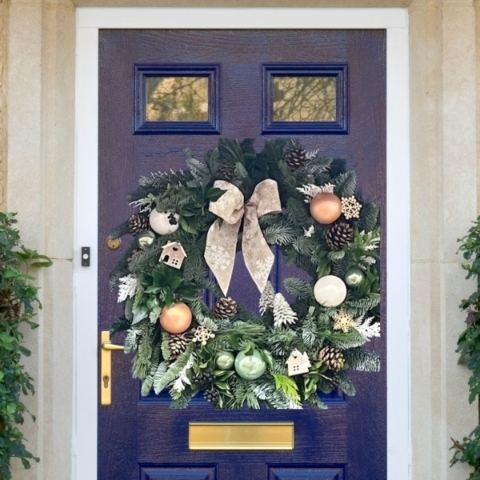 Sleigh Ride Door Wreath