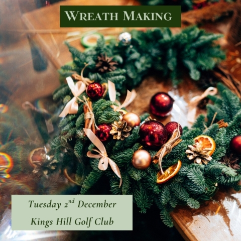 Tuesday 2nd December Kings Hill Golf Club