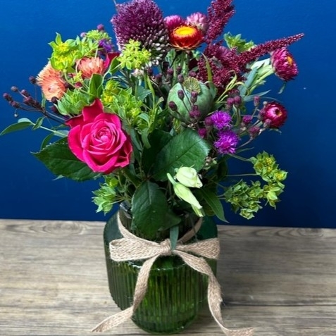 Autumn Berries Vase