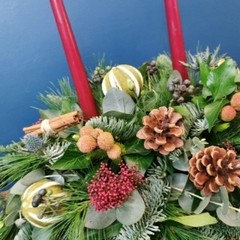 Christmas Carol Table Arrangement