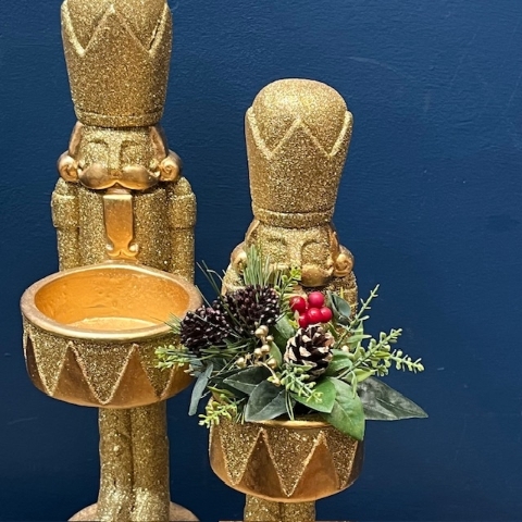 Jingle Gold Nutcracker