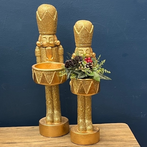 Jingle Gold Nutcracker
