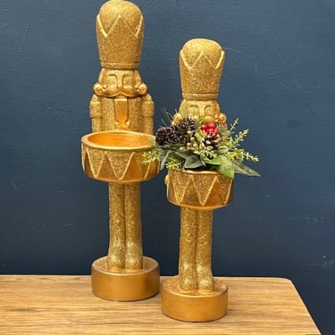 Jingle Gold Nutcracker