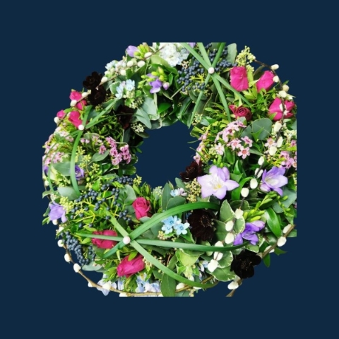 Natural Spring Wreath